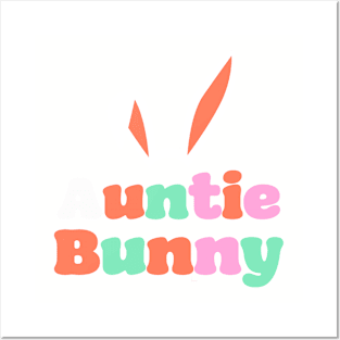 'Auntie Bunny' T-Shirt Posters and Art